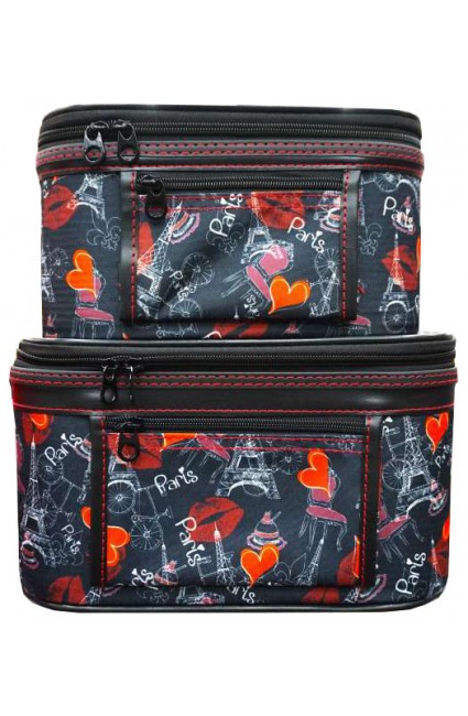 2 PC Cosmetic Cases-PBC02/342